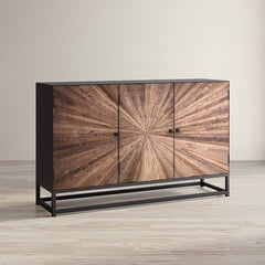 Zinaida 59'' Wide Mango Buffet Table Natural Reclaimed sideboard for a Modern