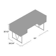 Fallon Desk  Writing Desk is Perfect for Turning your Home Beautiful