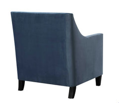 Picket House Furnishings Teagan Tufted Upholstered Accent Chair Marine Blue