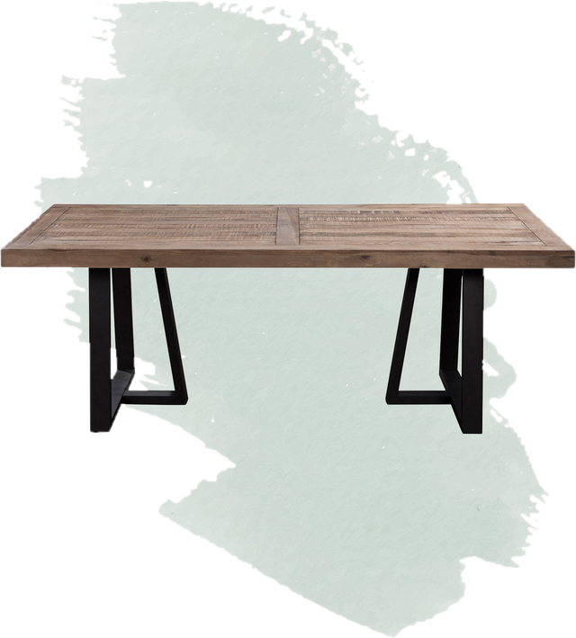 Miesville Pine Solid Wood Dining Table