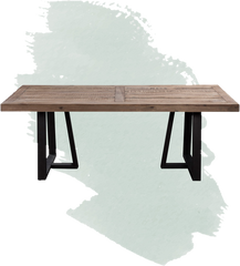 Miesville Pine Solid Wood Dining Table