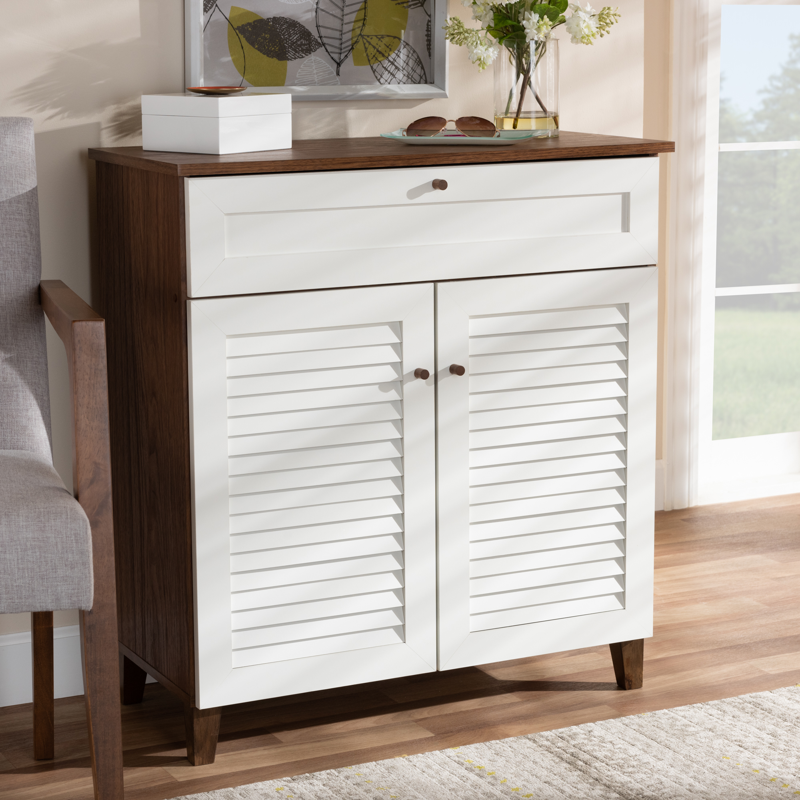 12 Pair Shoe Storage Cabinet