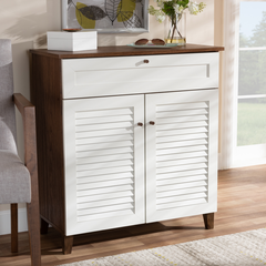 12 Pair Shoe Storage Cabinet