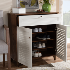 12 Pair Shoe Storage Cabinet