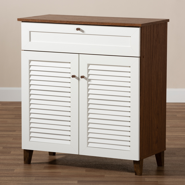 12 Pair Shoe Storage Cabinet
