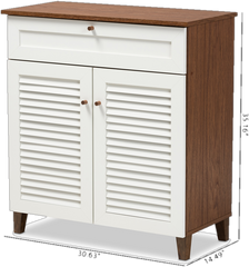 12 Pair Shoe Storage Cabinet