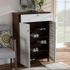 15 Pair Shoe Storage Cabinet
