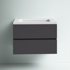 Albion 30.5" Wall-Mounted Single Bathroom Vanity Set
