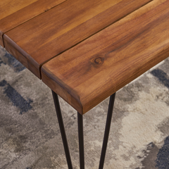 Vikesha Solid Wood Dining Table H 29"