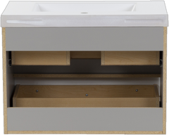 Albion 30.5" Wall-Mounted Single Bathroom Vanity Set