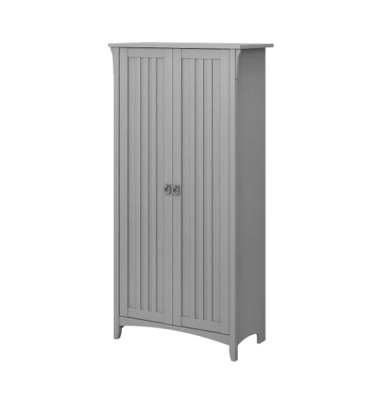 The Gray Barn Lowbridge Kitchen Pantry Cabinet with Doors